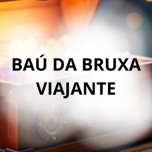 Baú da Bruxa Viajante Elemental – Seu Tesouro Mágico Personalizado!