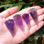 Pêndulo de Ametista – Intuição, Proteção e Sabedoria Espiritual