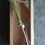 Vassoura Energética Artesanal | Limpeza Espiritual e Proteção | 4 ELEMENTOS